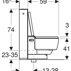 AquaClean Mera Classic Gulvstående Dusjtoalett