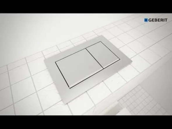 Geberit Omega 20 Square Betjeningsplate