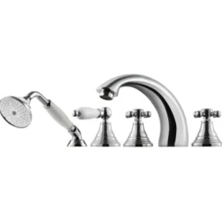 Tapwell FBLV040 Badekarbatteri med Hånddusj